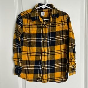 Gap Kids Plaid Button Up